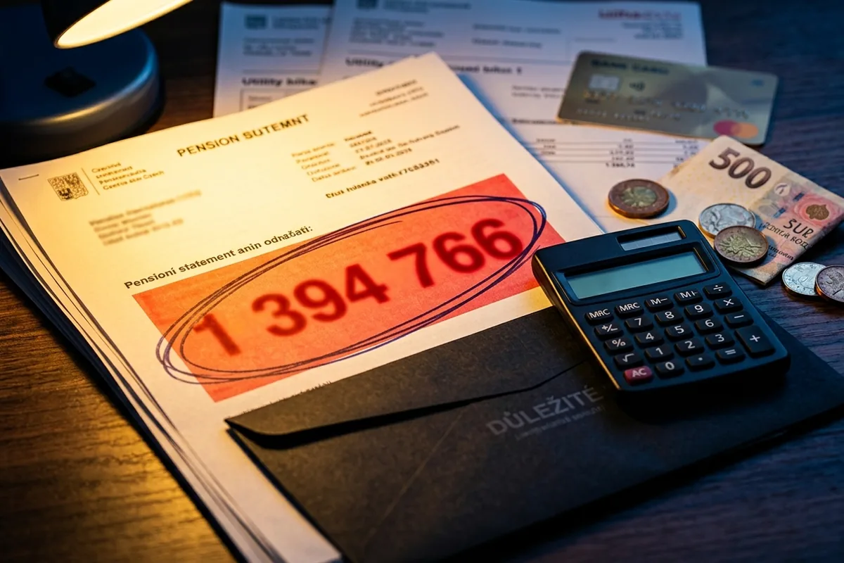 Důchod v roce 2026: Kalkulačka, která nikoho nepotěší. Proč tabulky MPSV neříkají celou pravdu?