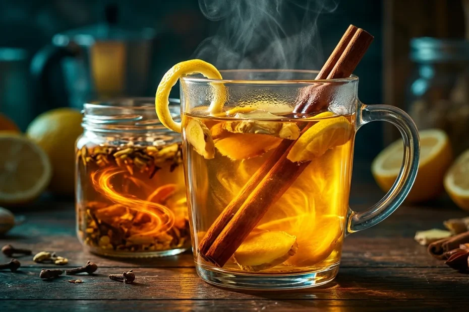 Lepší trávení a imunita díky jednoduché směsi: zahřátá skořice s citronovou kůrou a zázvorem