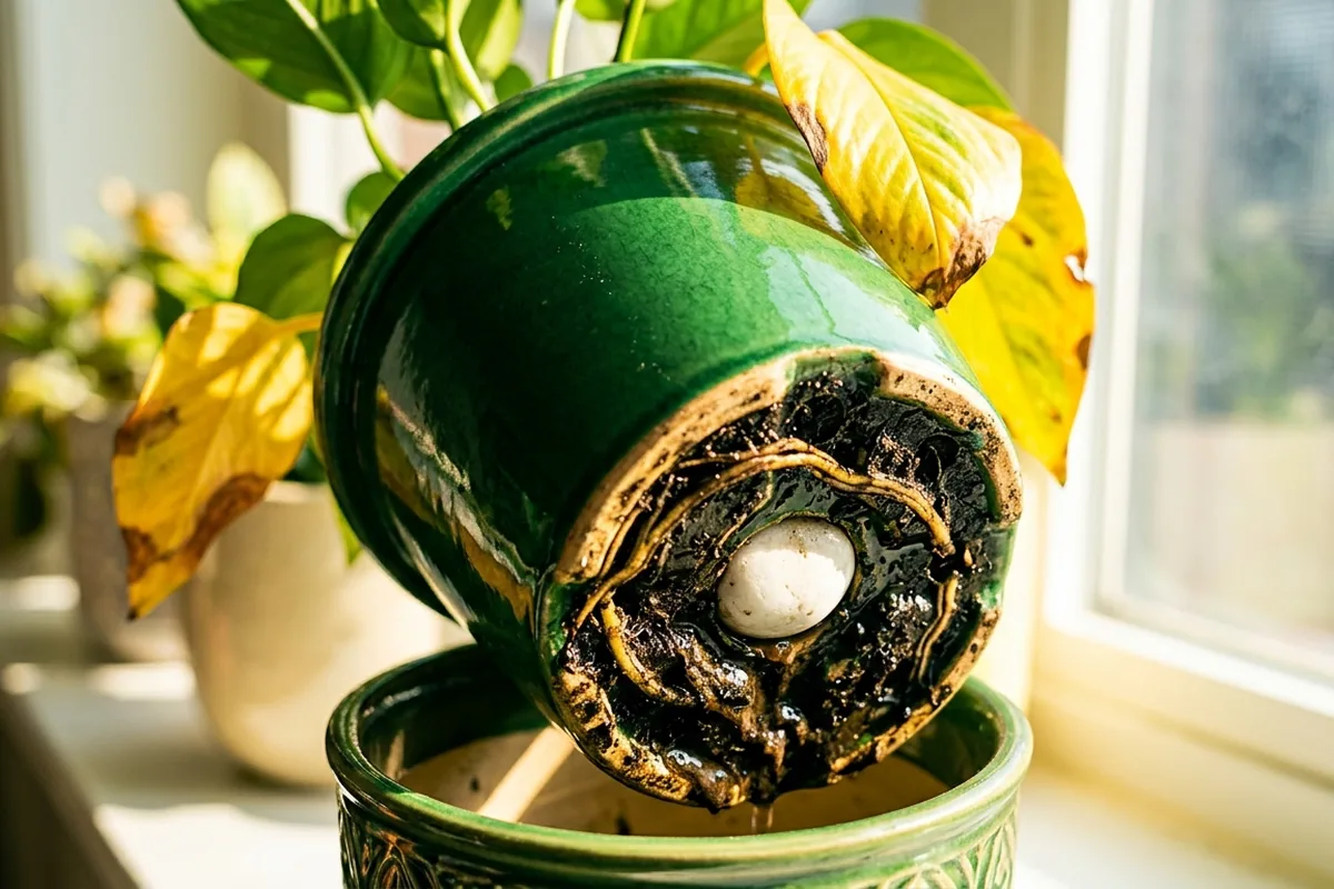 Listy začínají žloutnout? Tenhle detail v květináči bývá často přehlížený