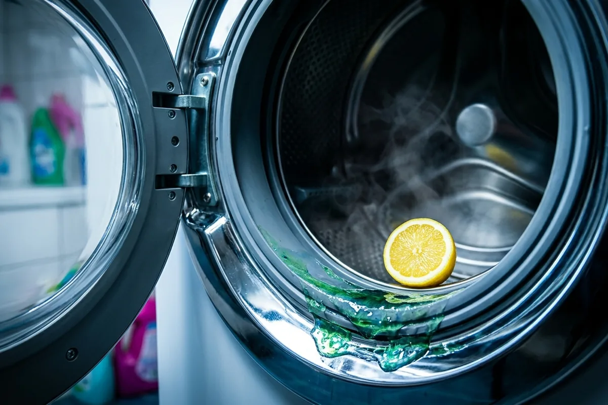 Nalila to do pračky jako vtip na Apríla. Druhý den z ní šel zvláštní zápach