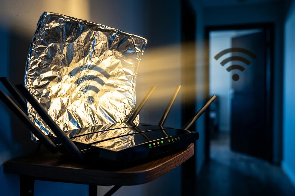 Silnější WiFi signál doma: jednoduchý trik s alobalem, který může zlepšit pokrytí