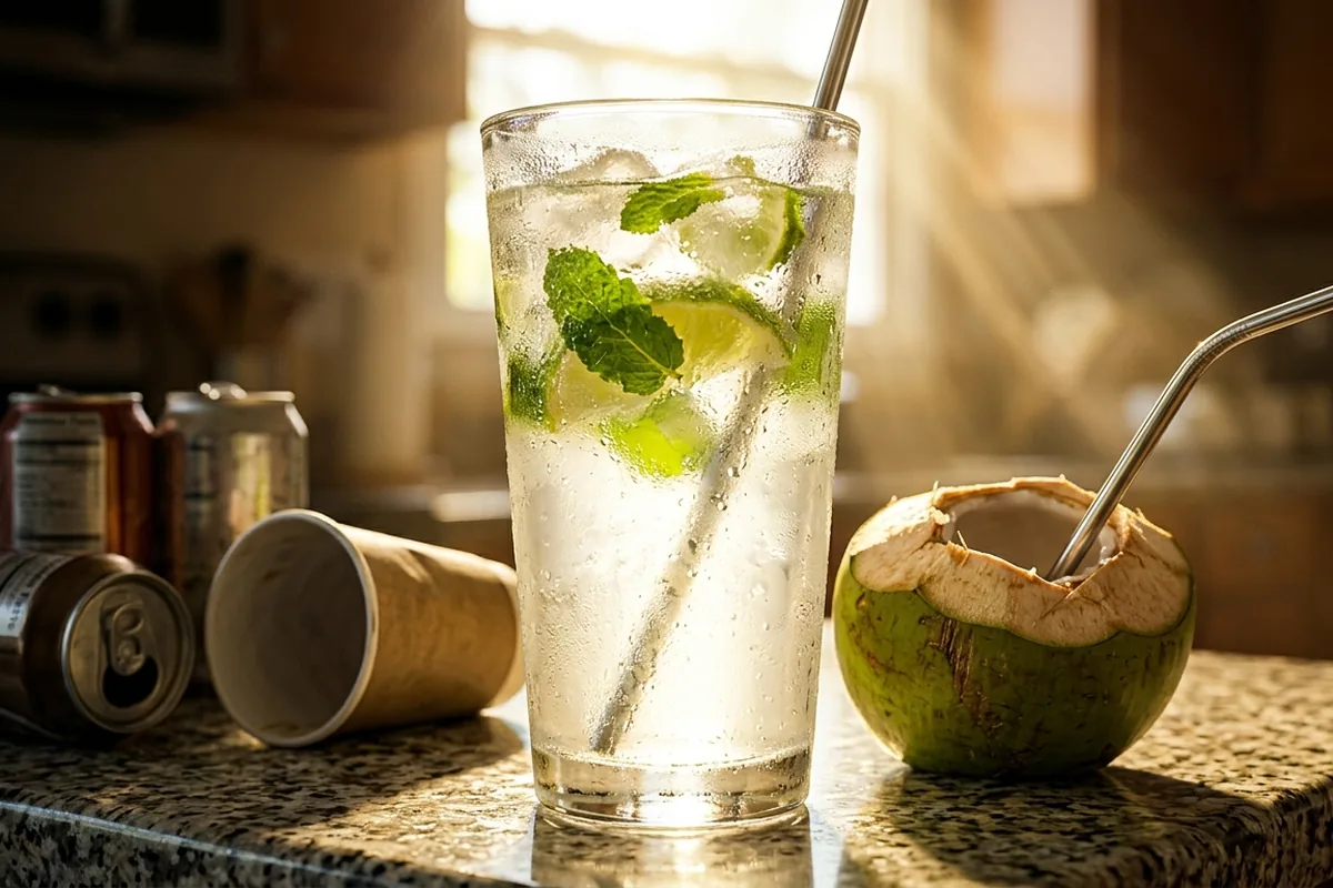 Sklenice, po které saháme jen výjimečně. Přitom dokáže zavodnit rychleji než limonáda i ionťák