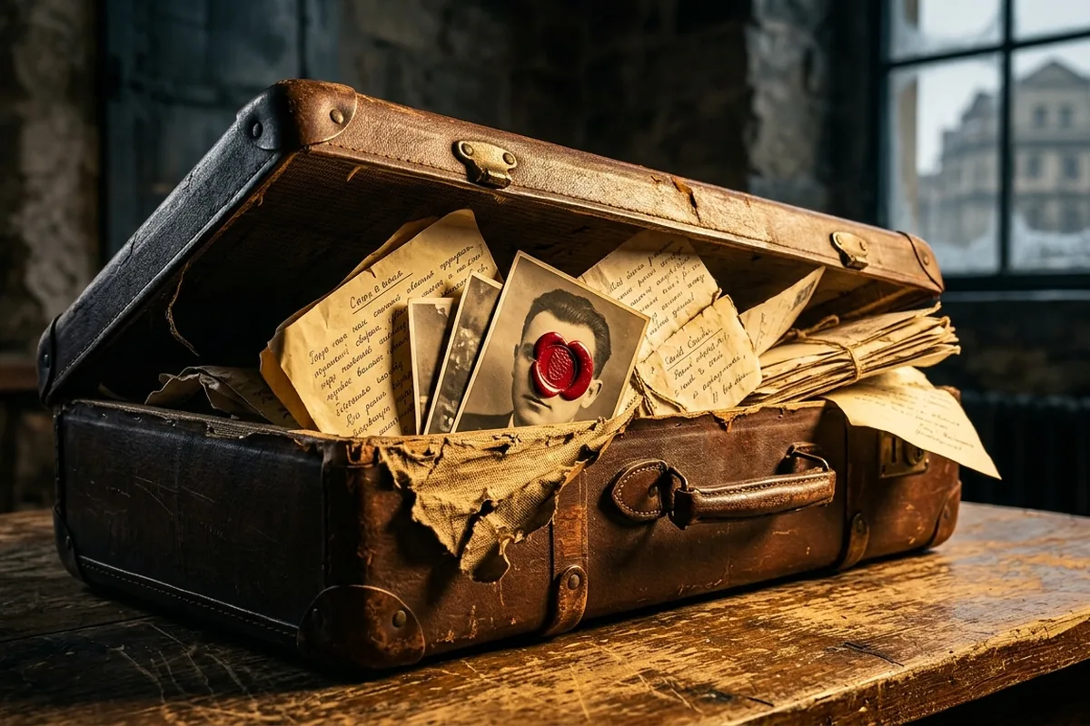 Koupil jsem starý kufr na bleším trhu v Kolbenově. To, co bylo pod podšívkou, změnilo můj pohled na historii