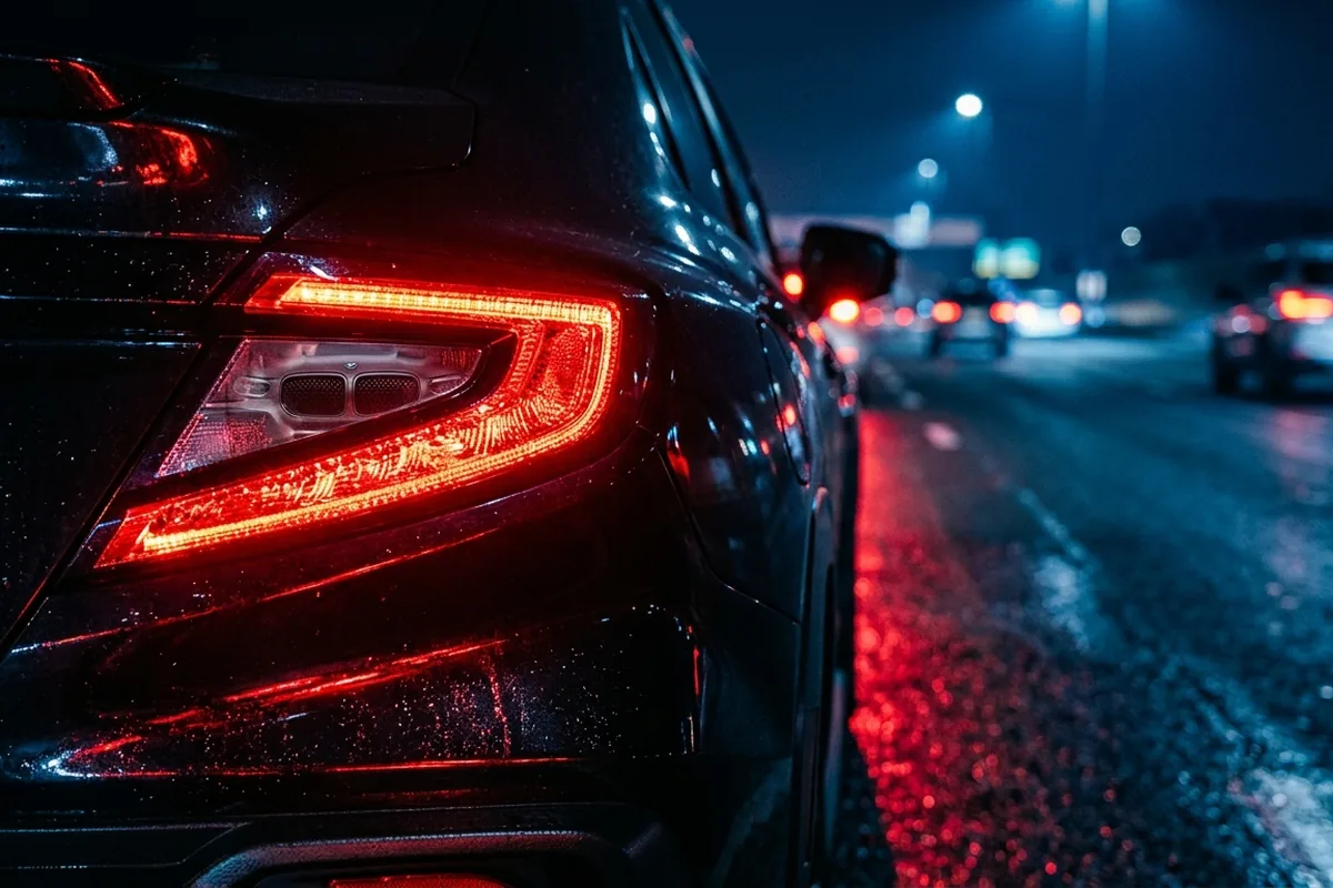 Nové automatické brzdění v autě: jak funguje adaptivní brzdové světlo a co se mění od července 2026