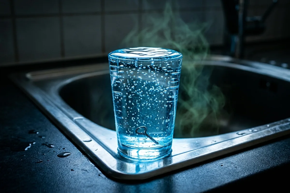 Proč byste měli postavit plnou sklenici vody k dřezu, když jedete na dovolenou