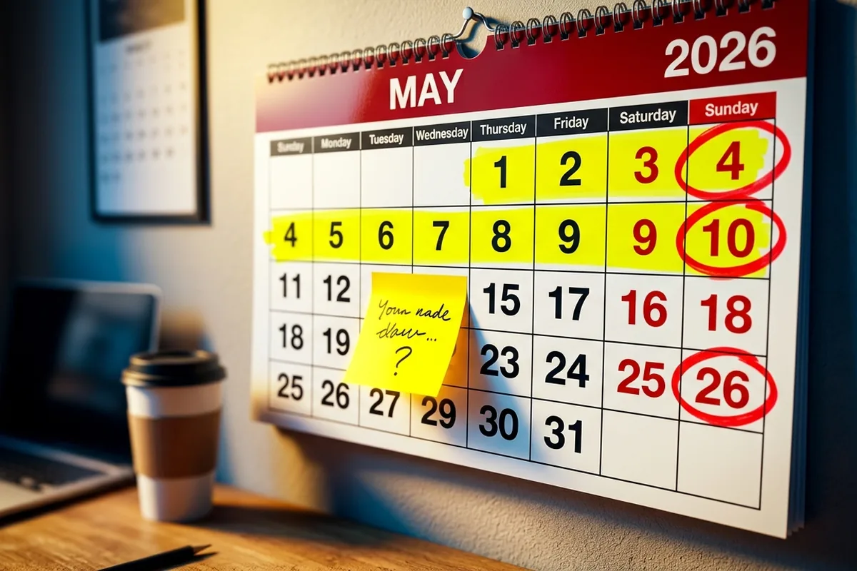 Státní svátky květen 2026: Dva prodloužené víkendy a jak ušetřit dovolenou