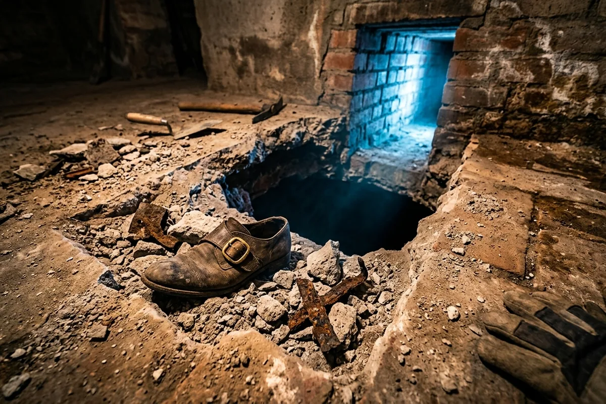 Temná historie pražského sklepa: Náhodný nález pod podlahou, který vyšetřovatelé nečekali