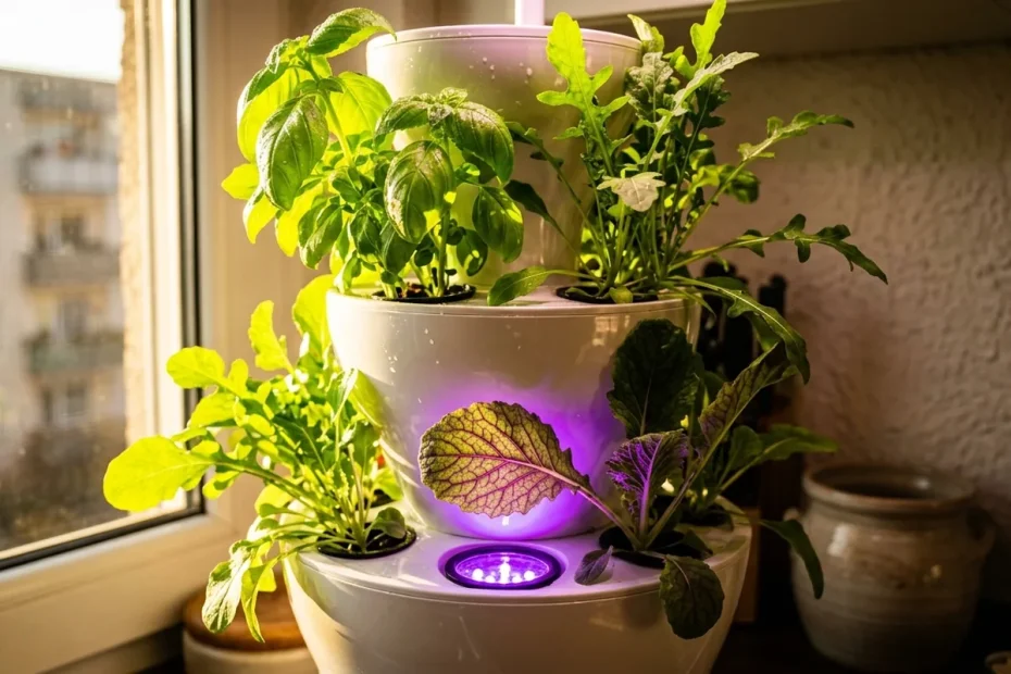 Vertikální zahrada i v malém bytě: Jak pěstovat bylinky a zeleninu, když nemáte k dispozici záhon