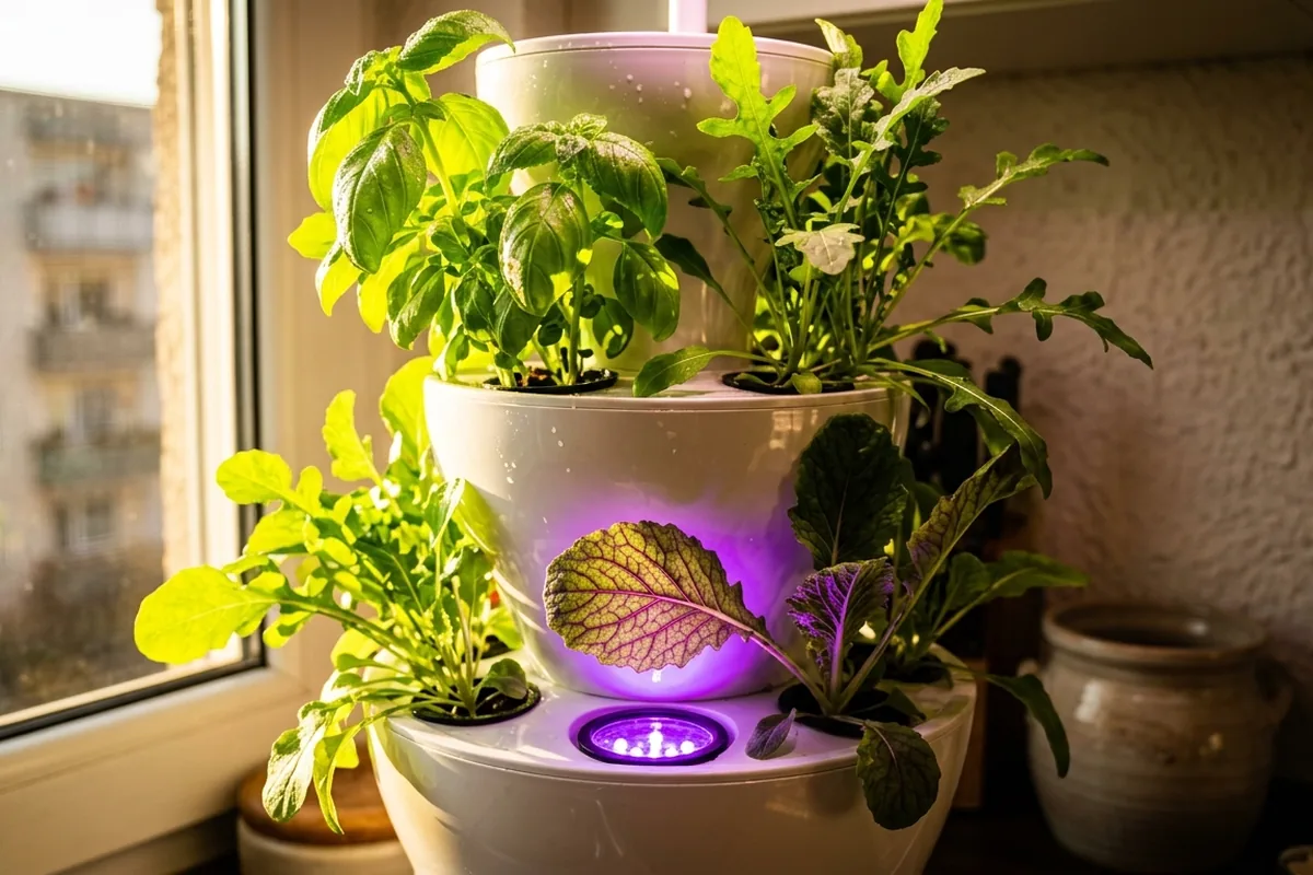 Vertikální zahrada i v malém bytě: Jak pěstovat bylinky a zeleninu, když nemáte k dispozici záhon