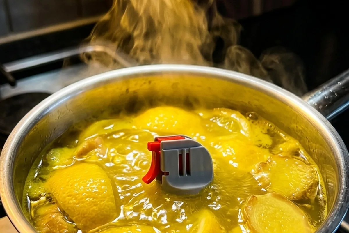 Vůně čistého domova: jednoduchý trik s citronovou kůrou a zázvorem místo chemických osvěžovačů