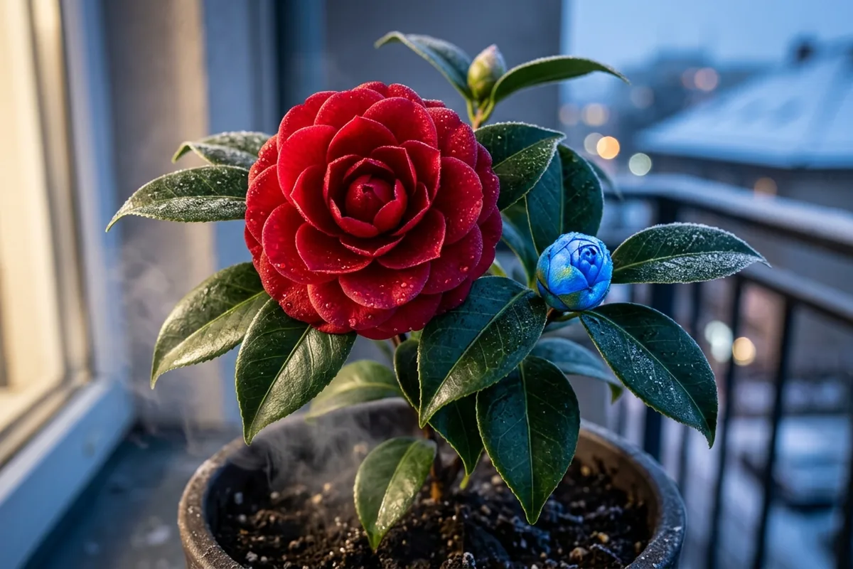 Zimní květy na balkoně: jak pěstovat camélii japonskou v květináči bez zbytečné námahy