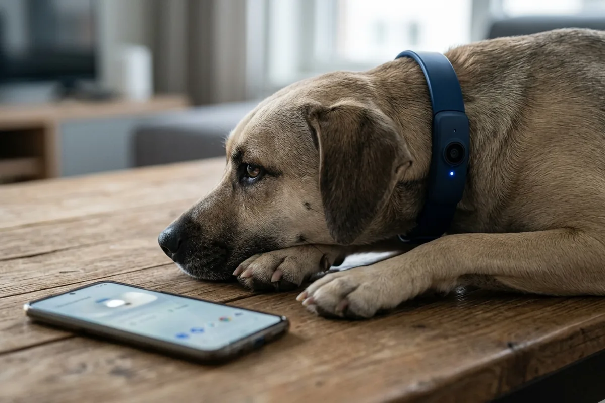 „Smartphone“ pro psy a kočky: obojek PetPhone slibuje hovory i hlídání zdraví